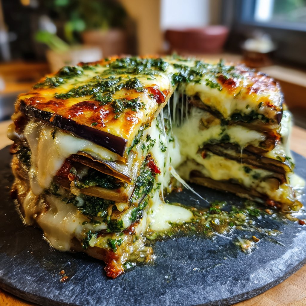 Auberginenauflauf leicht und saftig