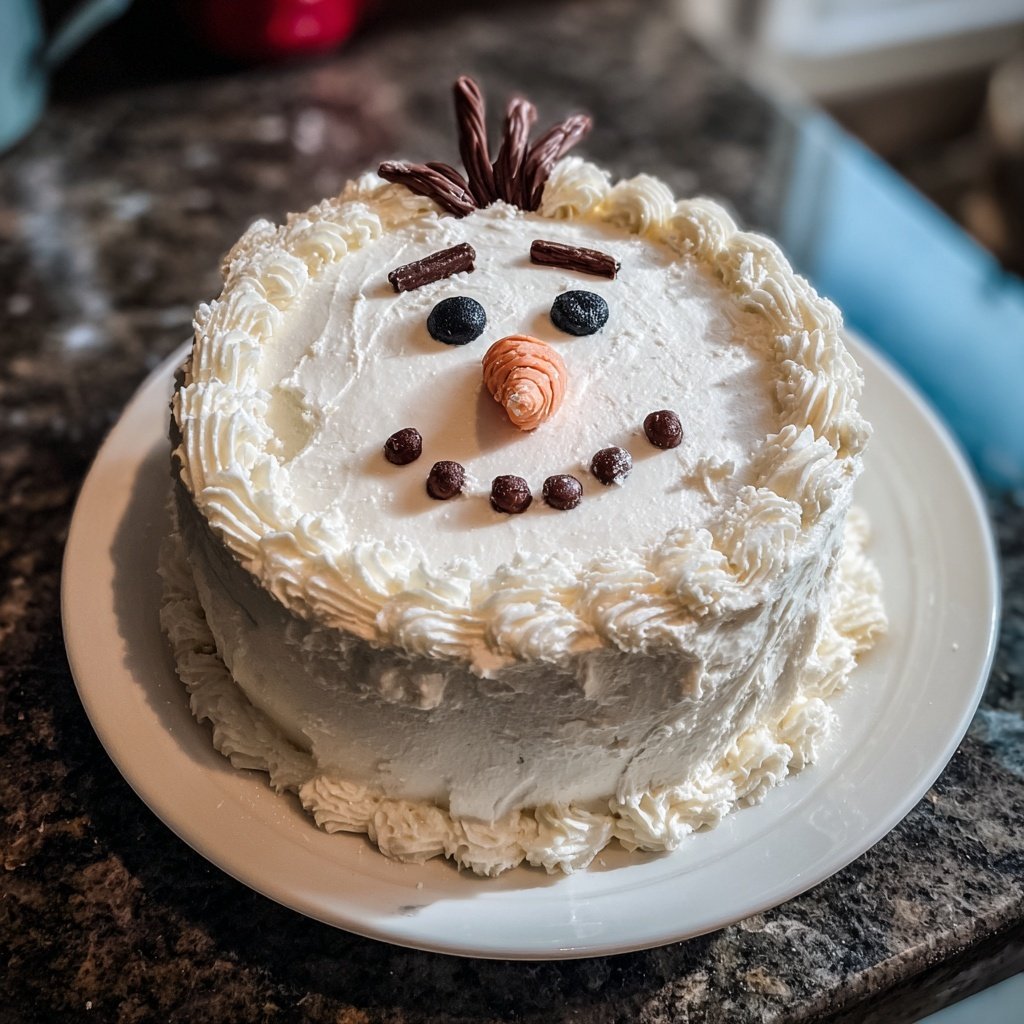 Olaf Cake
