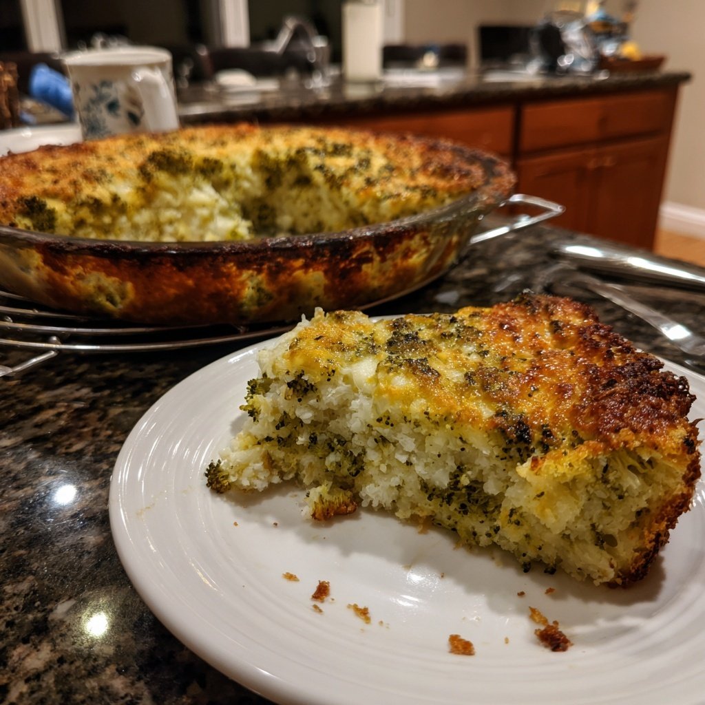 Brokkoli Mandel Auflauf Mit Parmesan