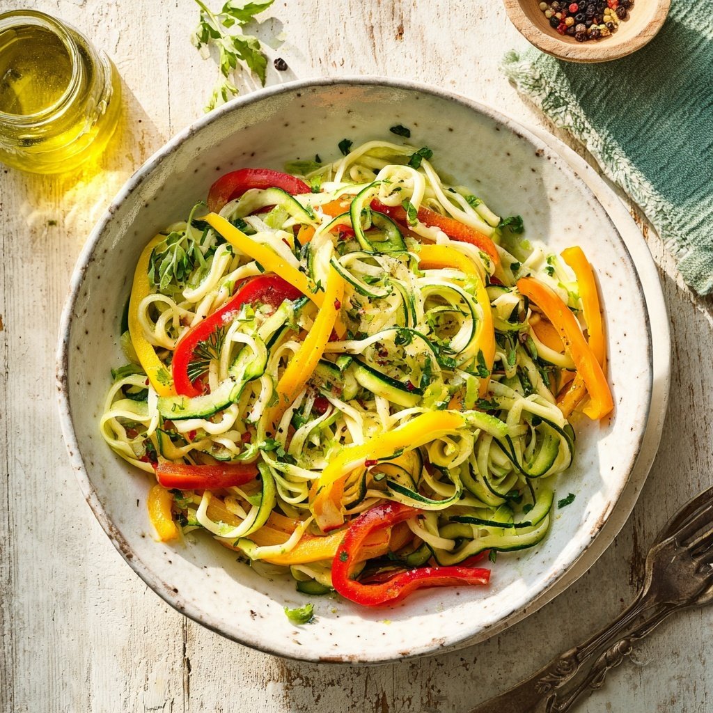 Mediterraner Nudelsalat Mit Gurken