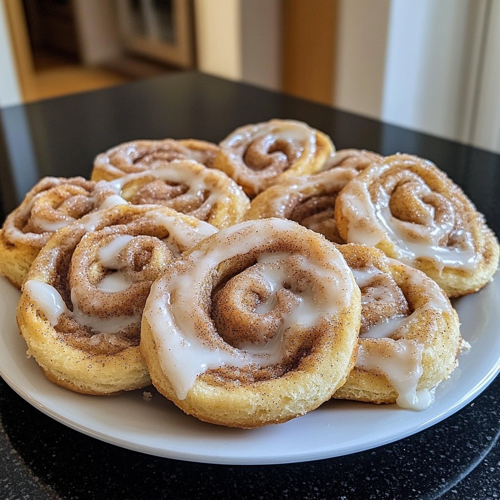 Zimtschneckenplätzchen