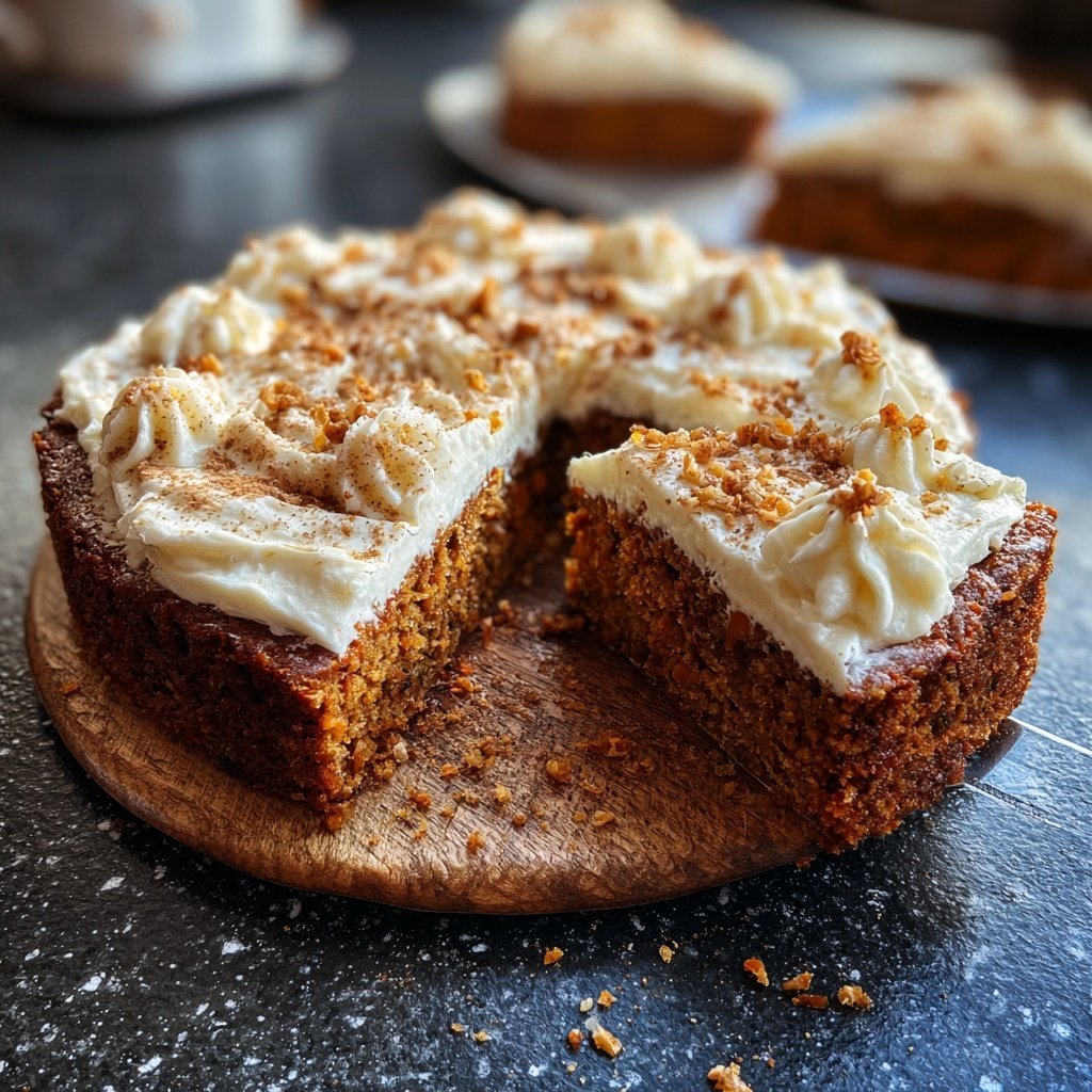 Karottenkuchen Mit Honig Und Zimt