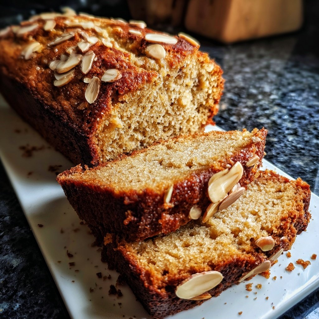 Bananenbrot mit Mandelmehl
