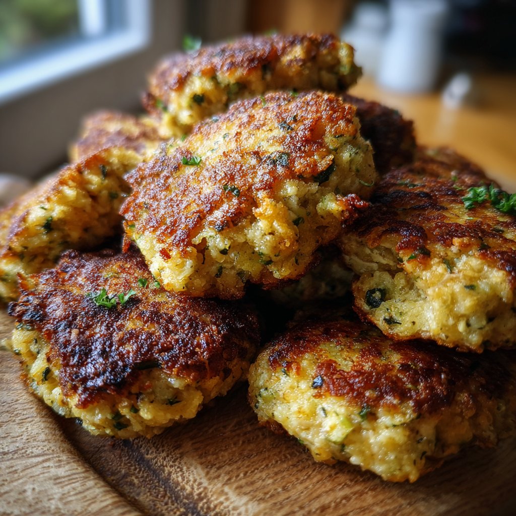 Gemüsefrikadellen mit Haferflocken