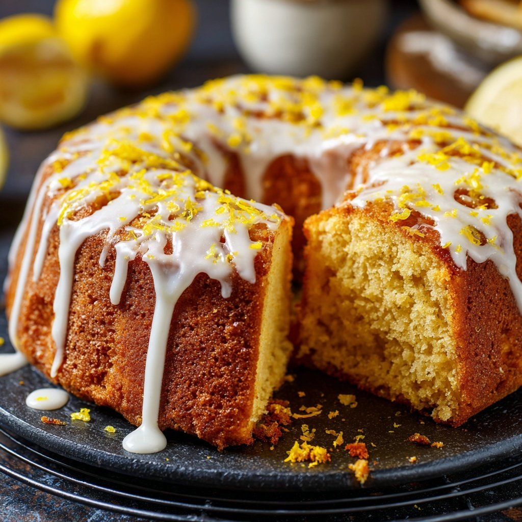 Zitronenkuchen vom Blech