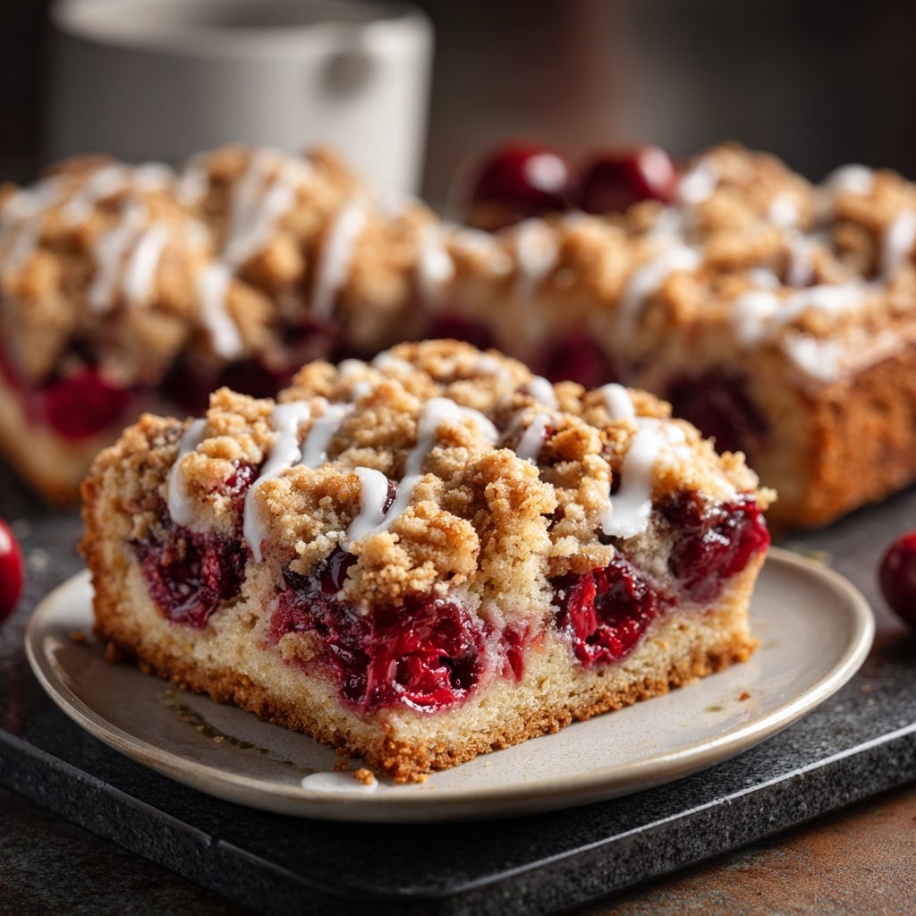 Streuselkuchen Mit Kirschen
